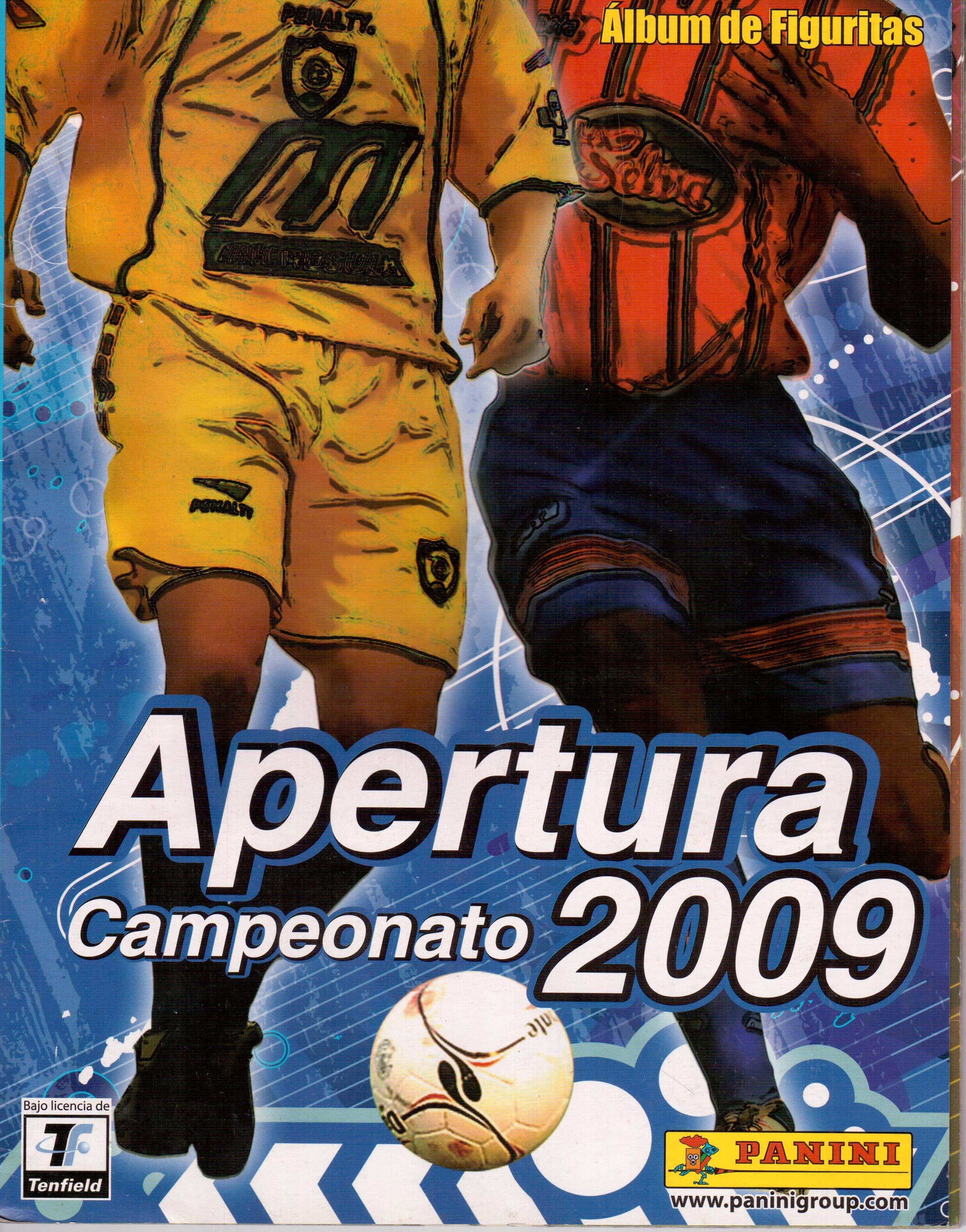 Capa do álbum Campeonato Apertura 2009 - Uruguay
