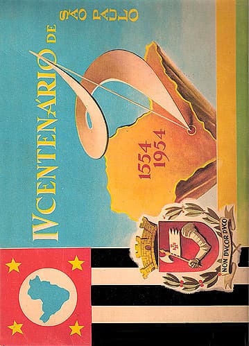 Capa do álbum IV Centenário de São Paulo
