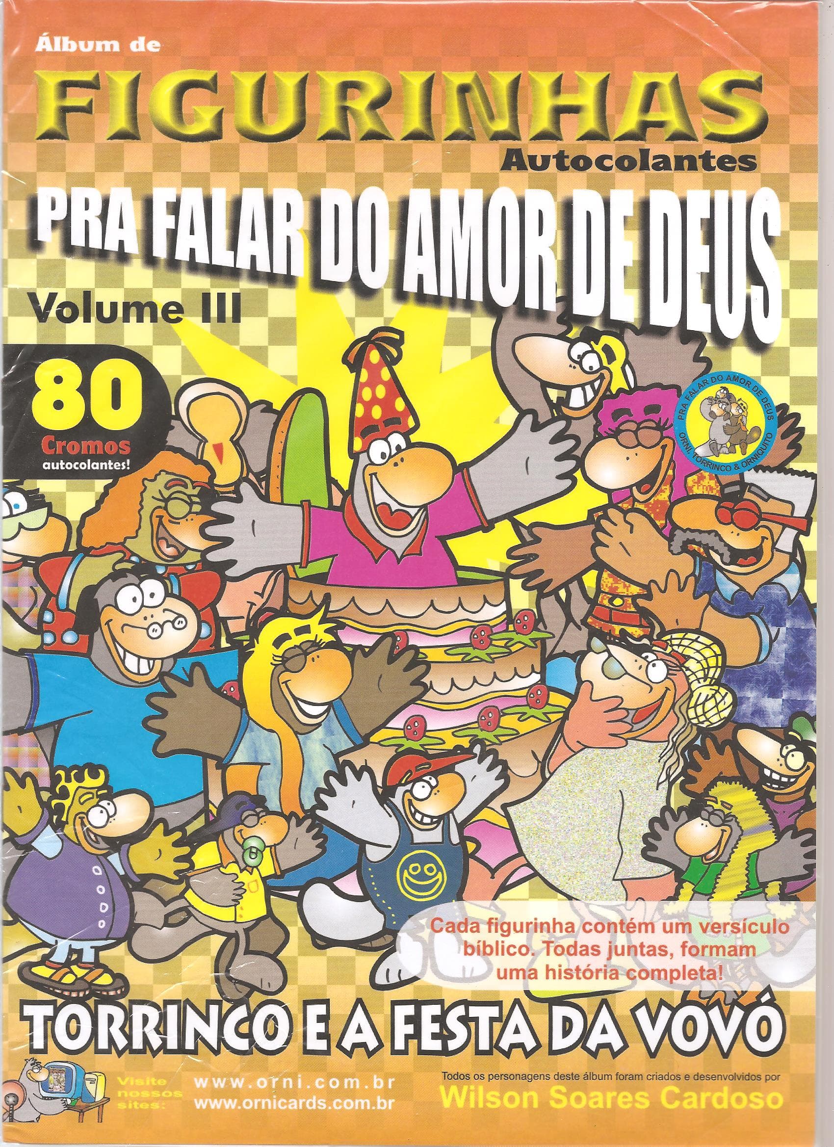 Capa do álbum Pra falar do amor de Deus  Volume III