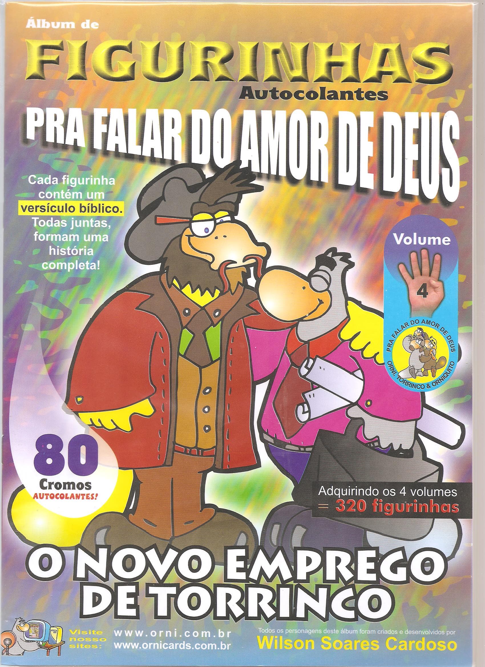 Capa do álbum Pra falar do amor de Deus  Volume IV