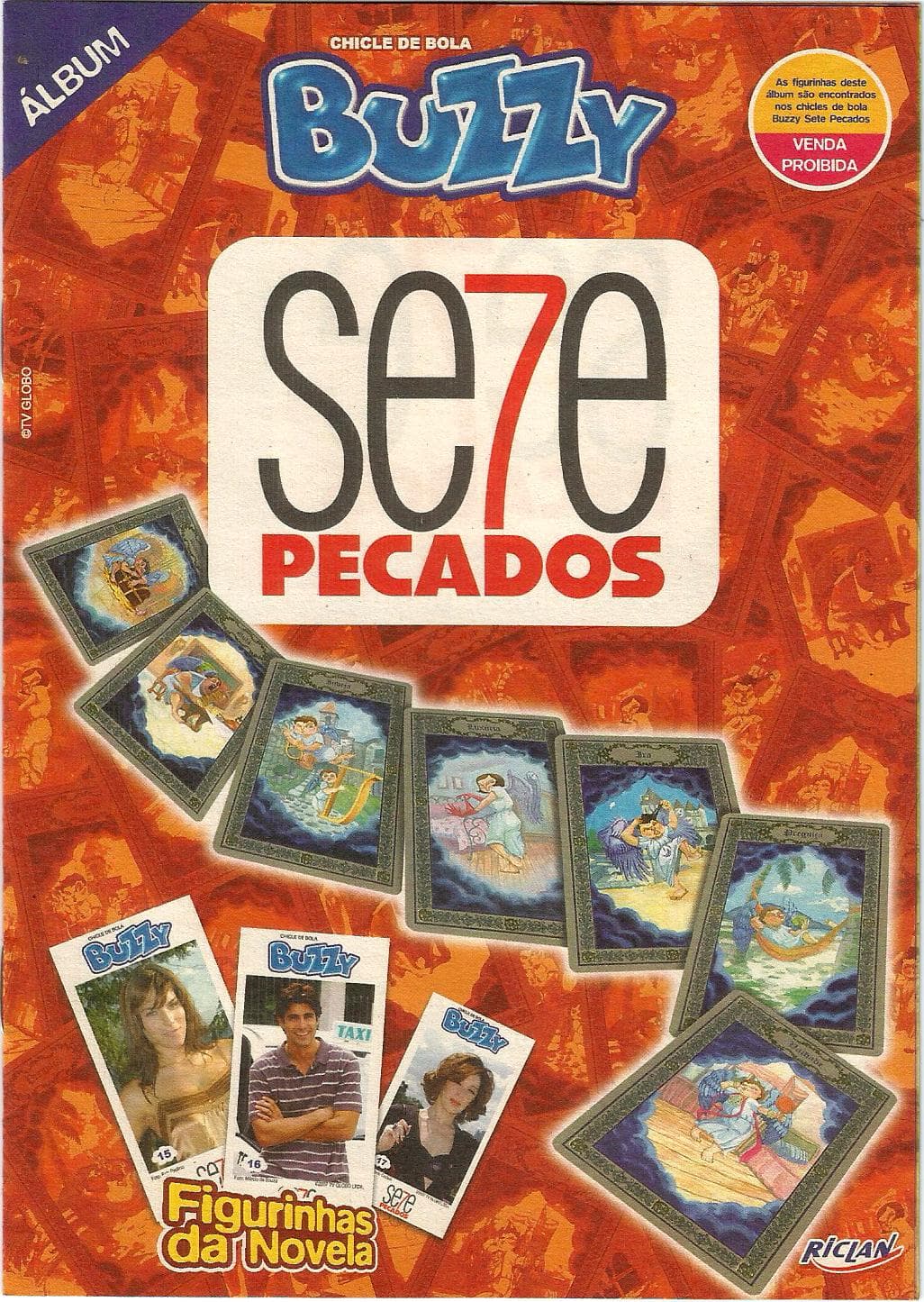 Capa do álbum Chicle de Bola Buzzy Se7e Pecados