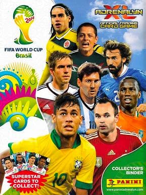 Capa do álbum Adrenalyn XL World Cup Brazil 2014