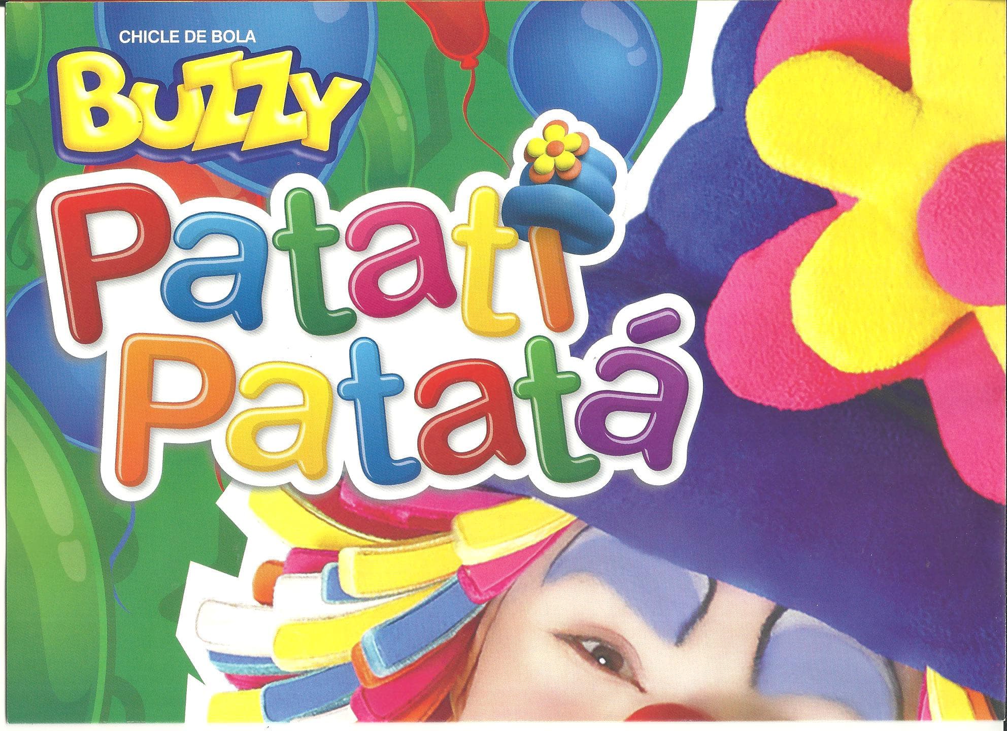 Capa do álbum Chicle de Bola Buzzy Patati Patatá 2014
