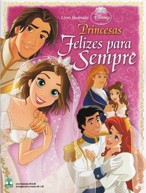 Capa do álbum Princesas Felizes Para sempre