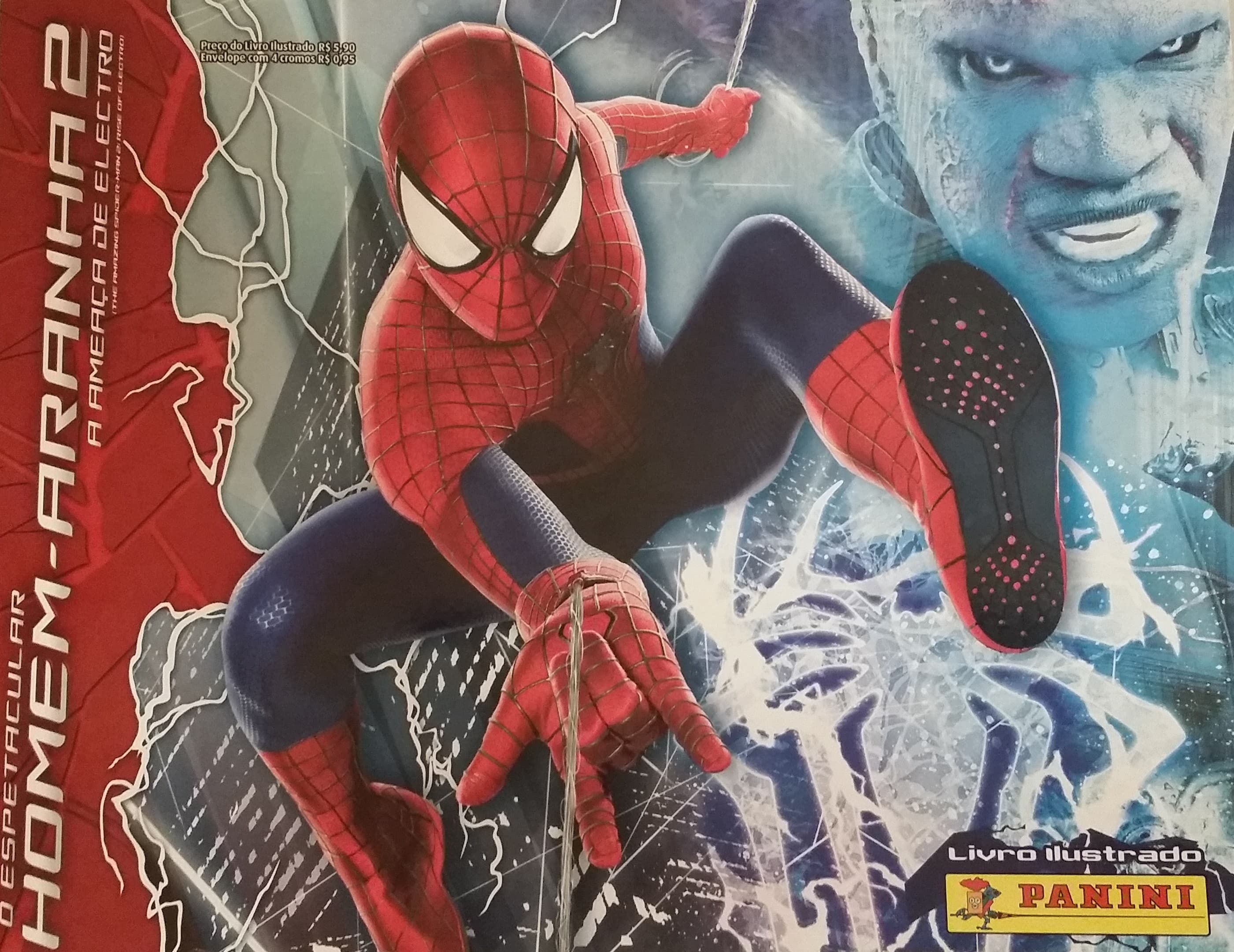 Capa do álbum O Espetacular Homem-Aranha 2: A Ameaça de Electro