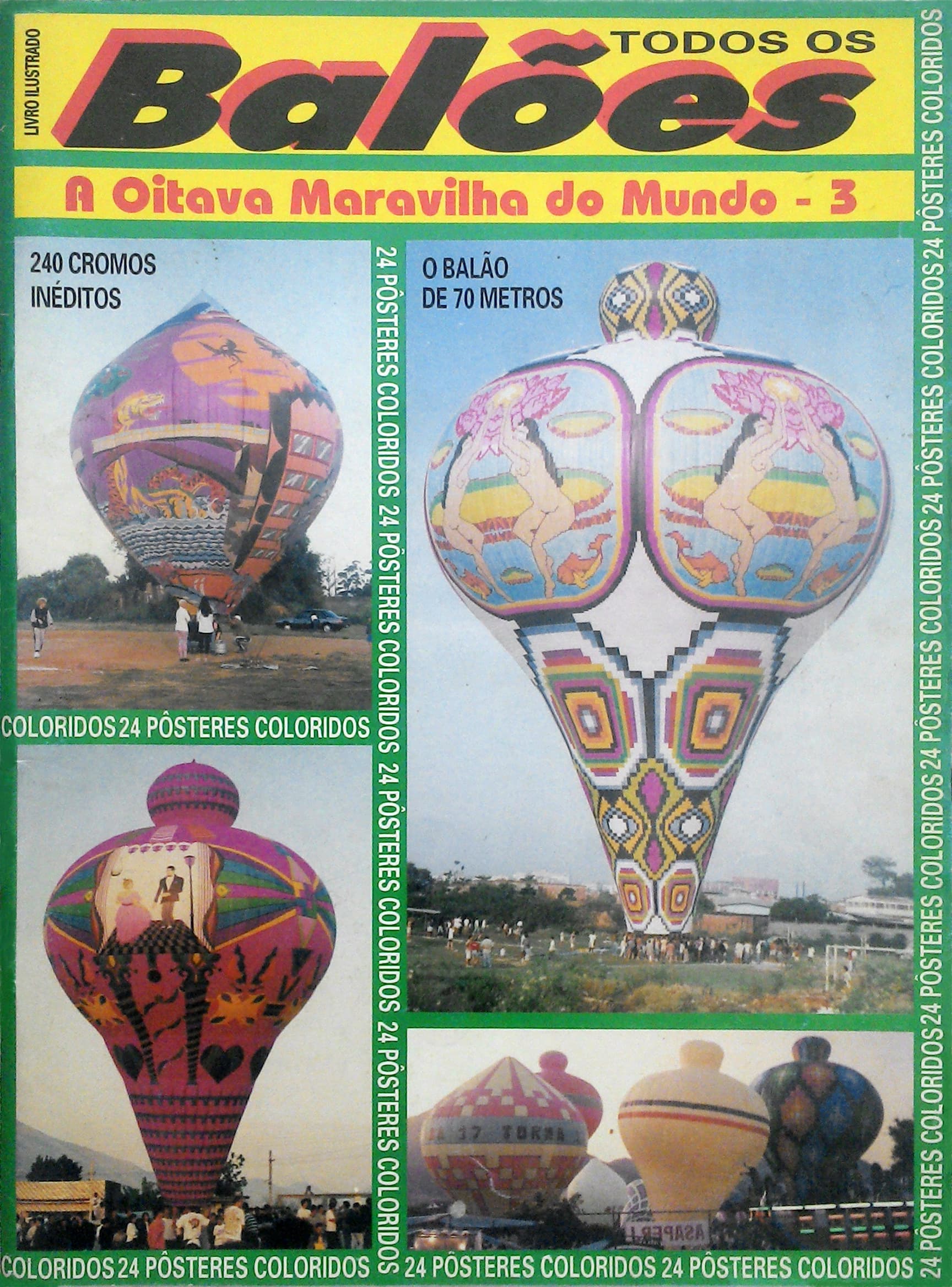 Capa do álbum Todos os Balões A oitava Maravilha do Mundo - 3