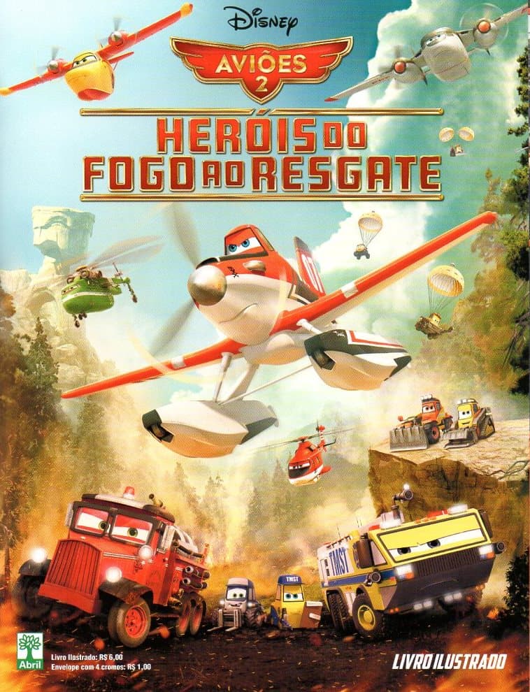 Capa do álbum Aviões 2: Heróis do Fogo ao Resgate
