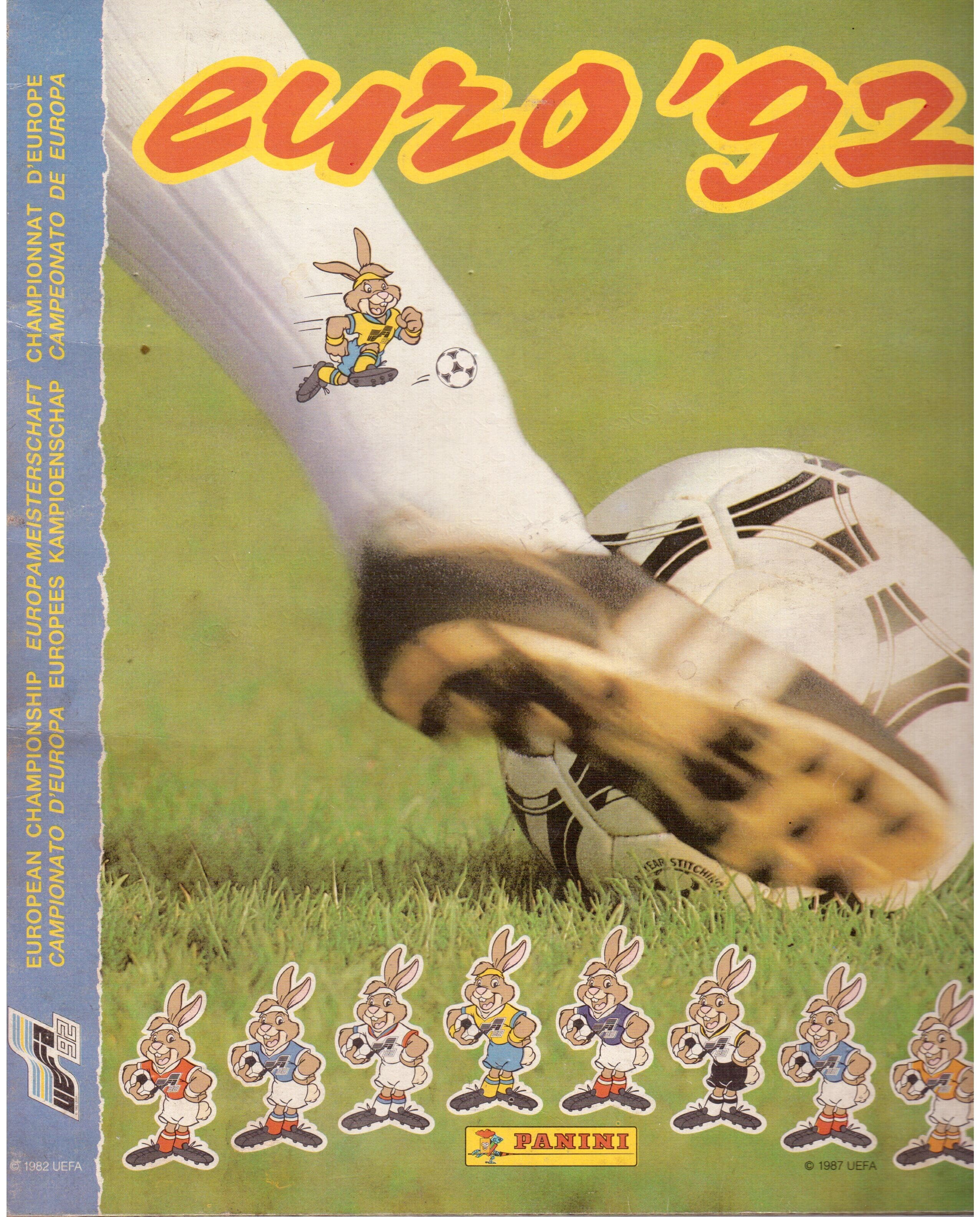 Capa do álbum UEFA Euro 92 Sweden