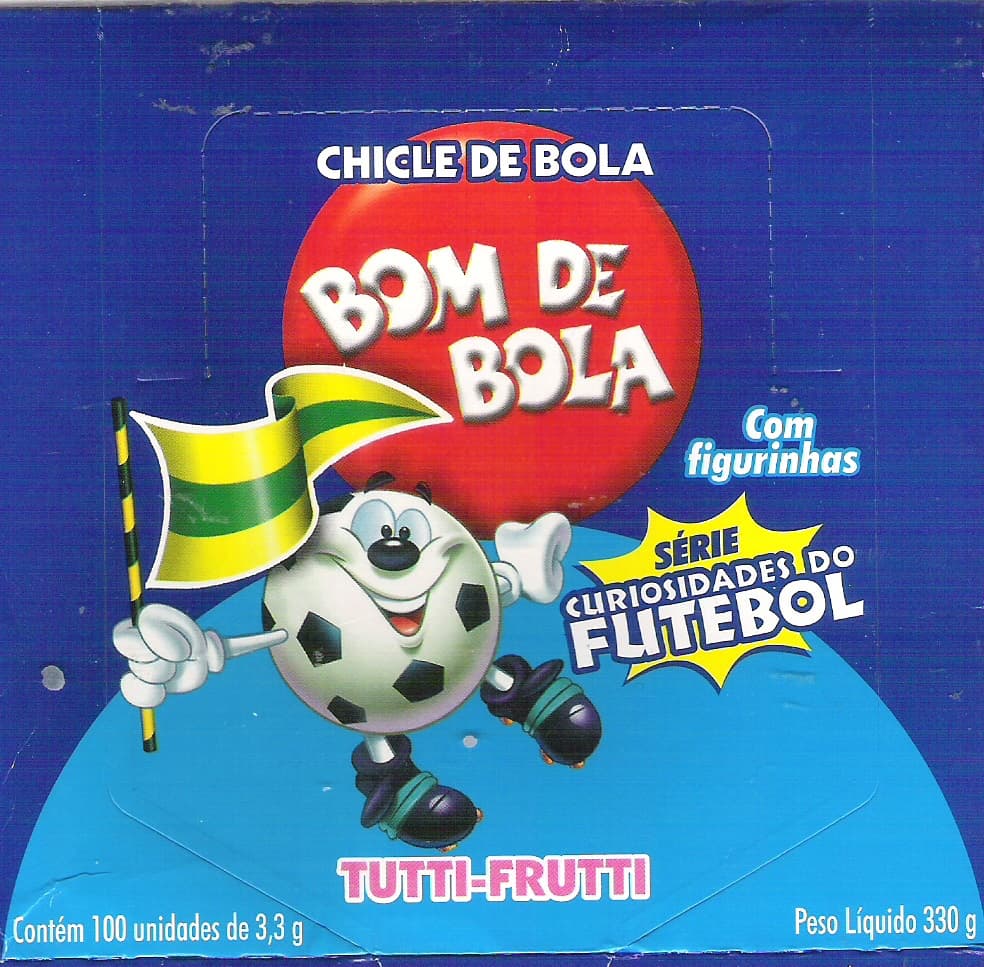 Capa do álbum Chicle de Bola Bom de Bola Curiosidades do Futebol