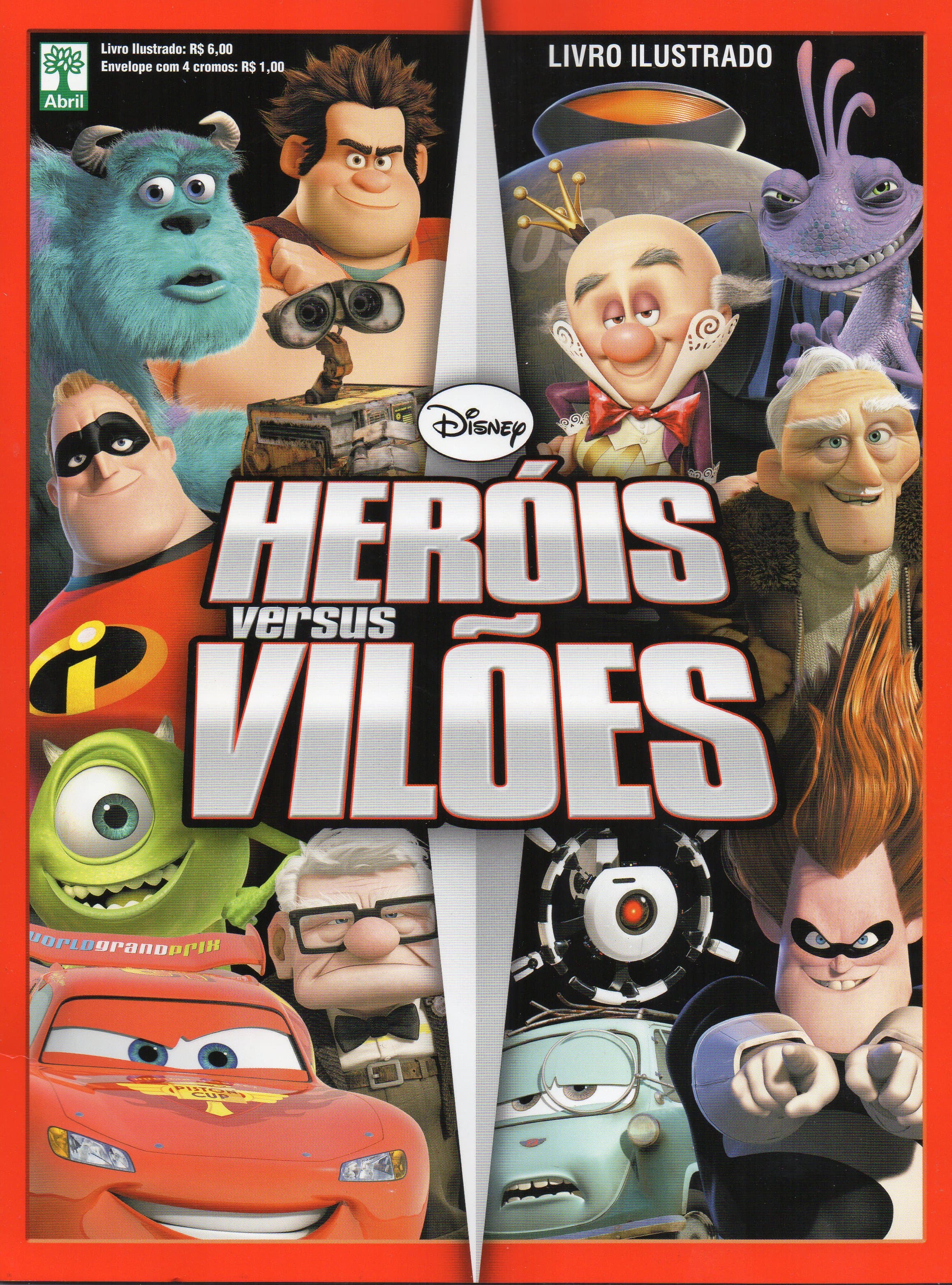 Capa do álbum Heróis versus Vilões