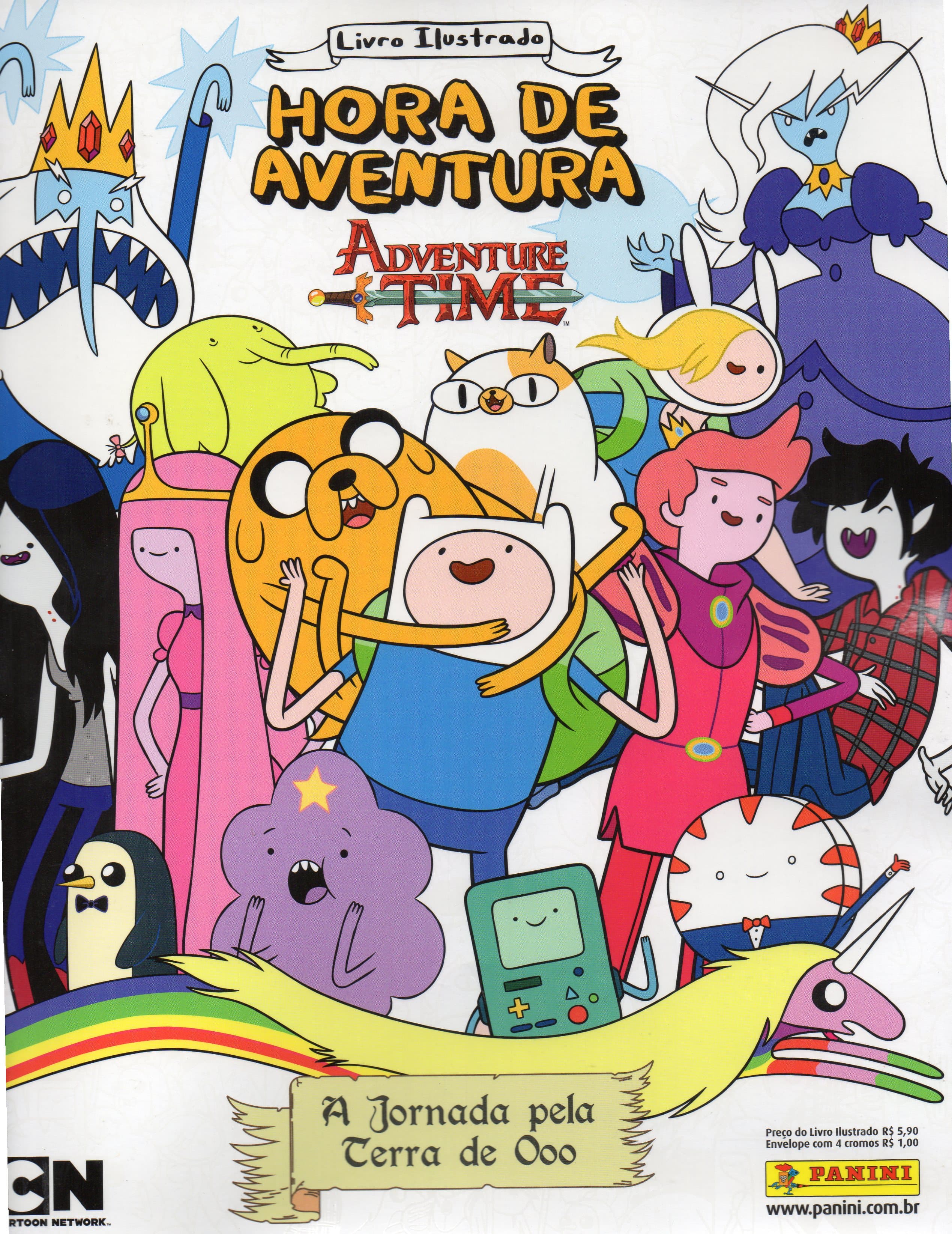 Capa do álbum Hora de Aventura: A Jornada pela Terra de Ooo