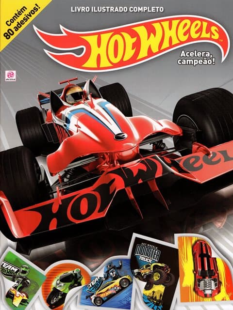 Capa do álbum Hot Wheels: Acelera, Campeão!