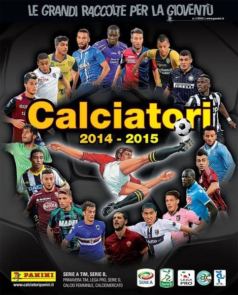 Capa do álbum Calciatori 2014-2015
