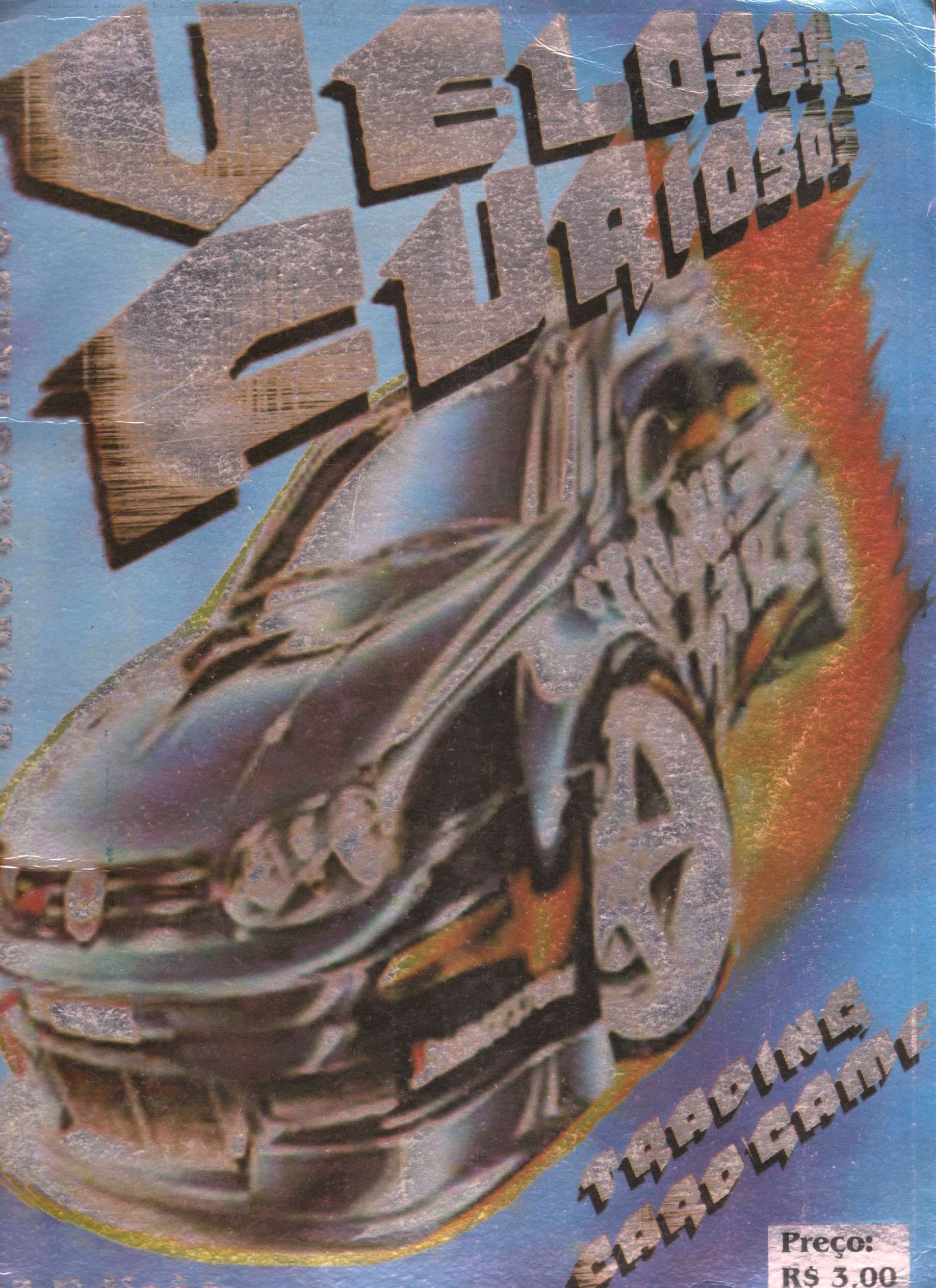 Capa do álbum Velozes e Furiosos Trading Card Game