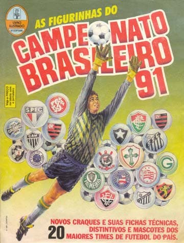 Capa do álbum Campeonato Brasileiro 1991