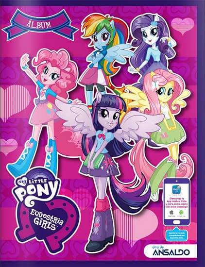 Capa do álbum My Little Pony: Equestria Girls - Chile