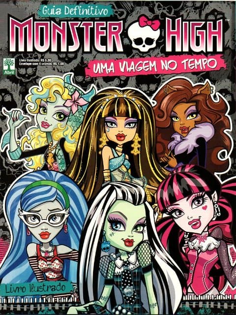 Capa do álbum Monster High 2015 Uma Viagem No Tempo