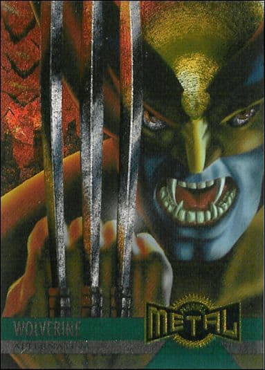 Capa do álbum Marvel Metal 1995