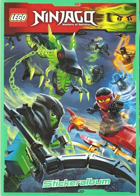Capa do álbum Lego Ninjago Masters of Spinjitzu
