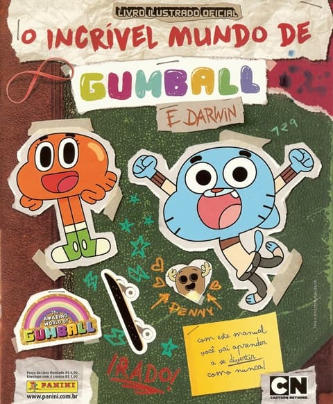 Capa do álbum O Incrível Mundo de Gumball e Darwin