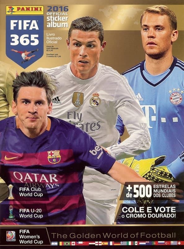 Capa do álbum FIFA 365 2016