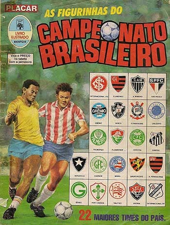 Capa do álbum Campeonato Brasileiro 1989