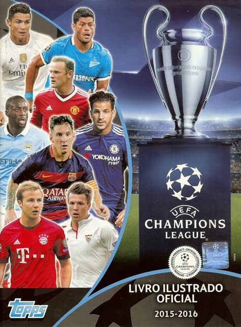 Capa do álbum UEFA Champions League 2015-2016