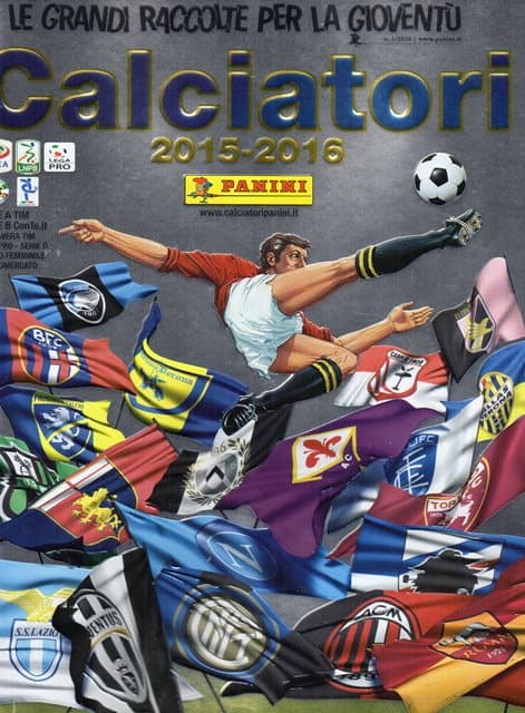 Capa do álbum Calciatori 2015-2016