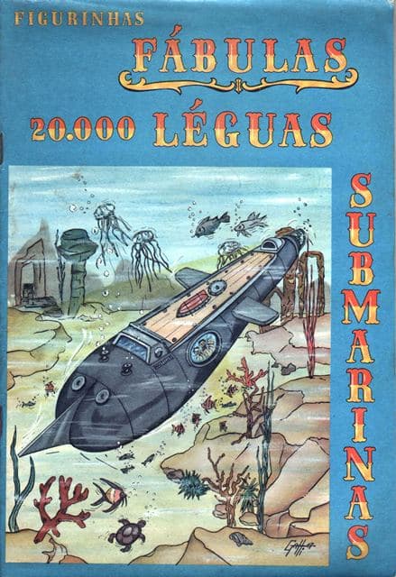 Capa do álbum Fábulas 20.000 Léguas Submarinas