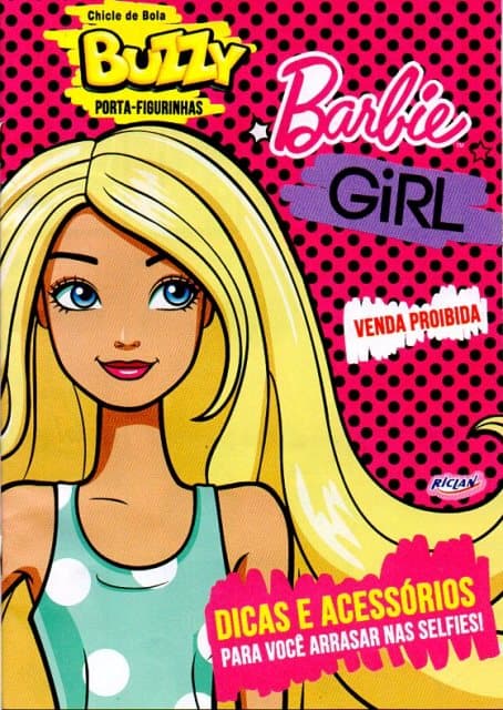 Chicle de Bola Buzzy Barbie Girl