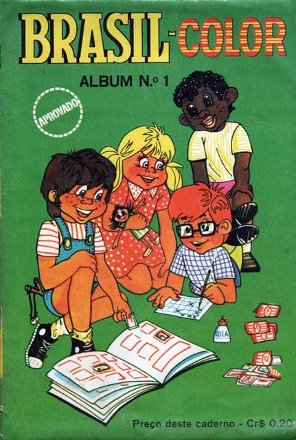 Capa do álbum Brasil - Color Álbum nº 1