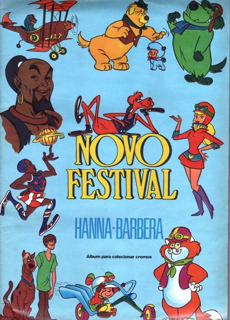 Capa do álbum Novo Festival Hanna-Barbera