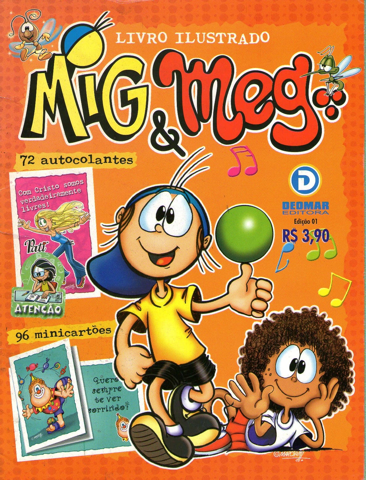 Capa do álbum Mig & Meg