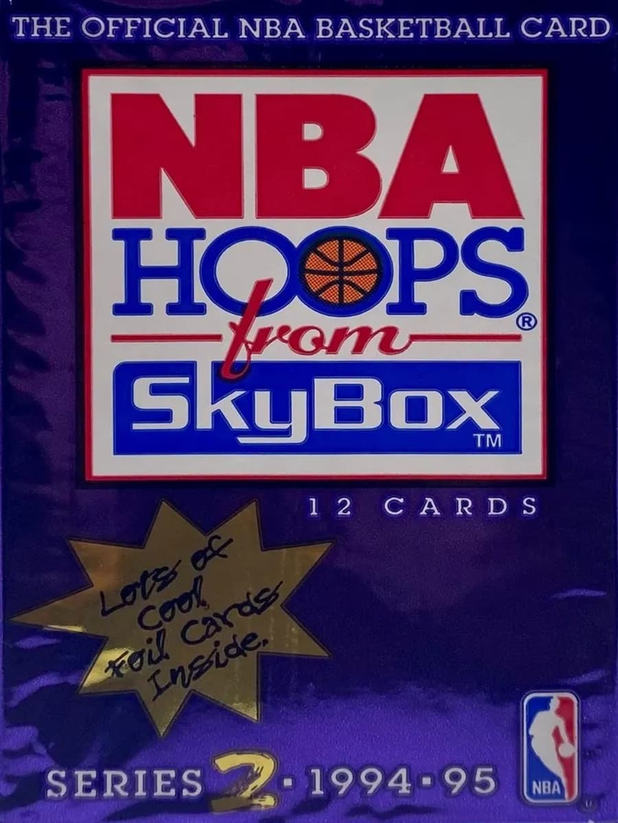 Couverture de l'album NBA Hoops Form Skybox 1994-95