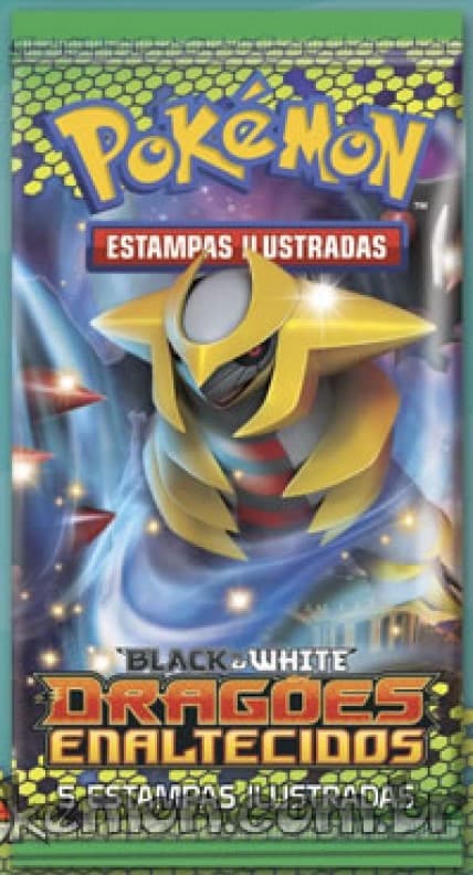 Capa do álbum Pokémon Black & White Dragões enaltecidos