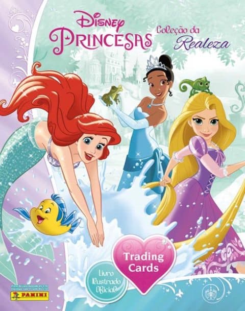 Capa do álbum Card Princesas - Coleção da Realeza