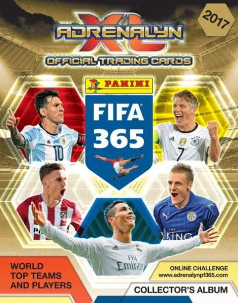 Capa do álbum Adrenalyn XL FIFA 365 2017
