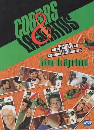 Chicle de Bola Arcor Cobras e Lagartos