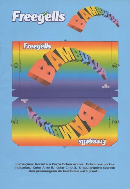 Capa do álbum Balas Freegells Bambuluá