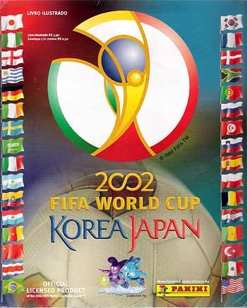 Capa do álbum FIFA World Cup 2002 Korea Japan