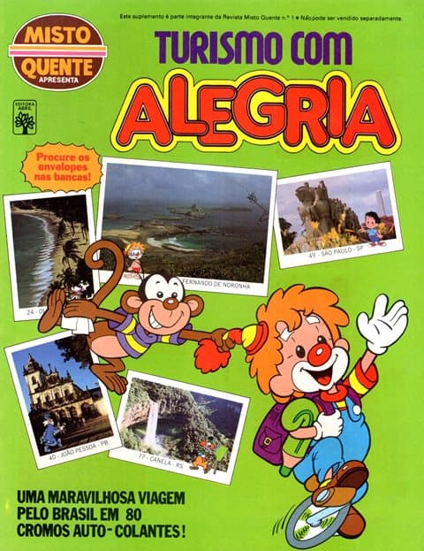 Capa do álbum Turismo Com Alegria