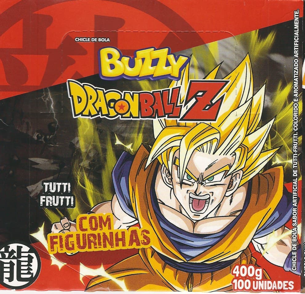 Capa do álbum Chicle de Bola Buzzy DragonBall Z 2016