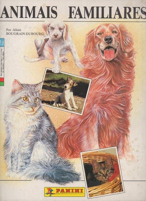Capa do álbum Animais Familiares