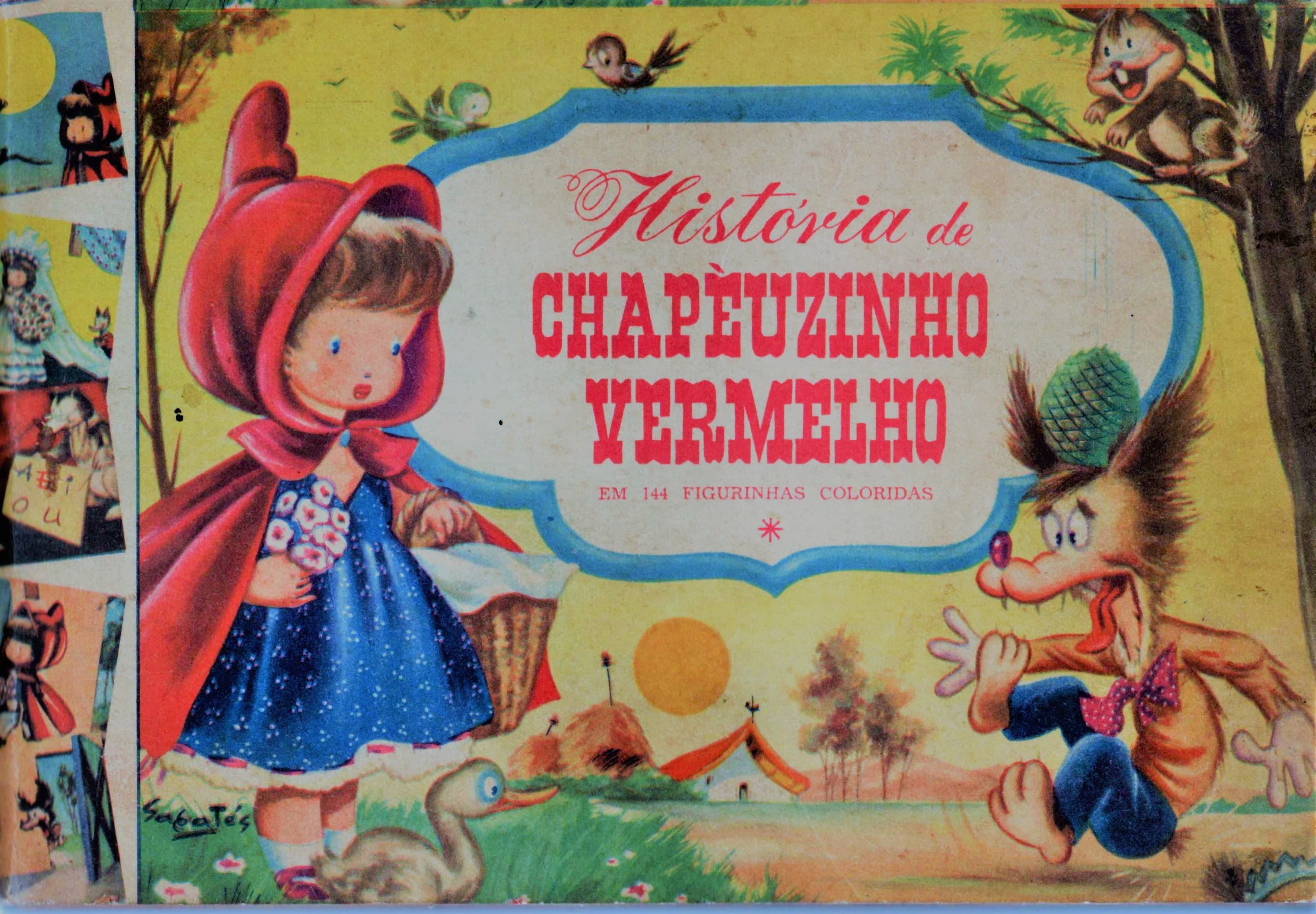 Capa do álbum História de Chapeuzinho Vermelho