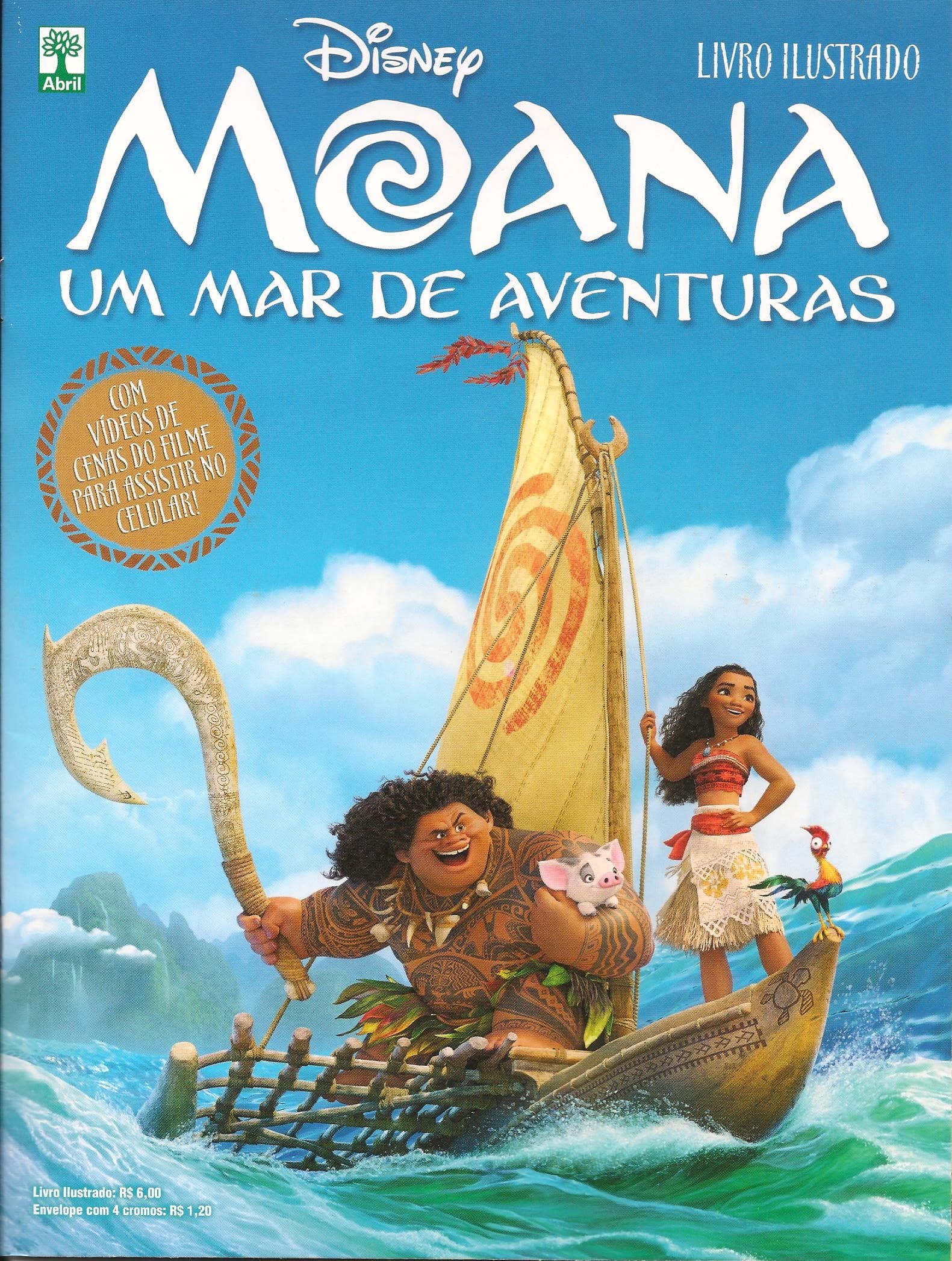 Capa do álbum Moana - Um Mar de Aventuras