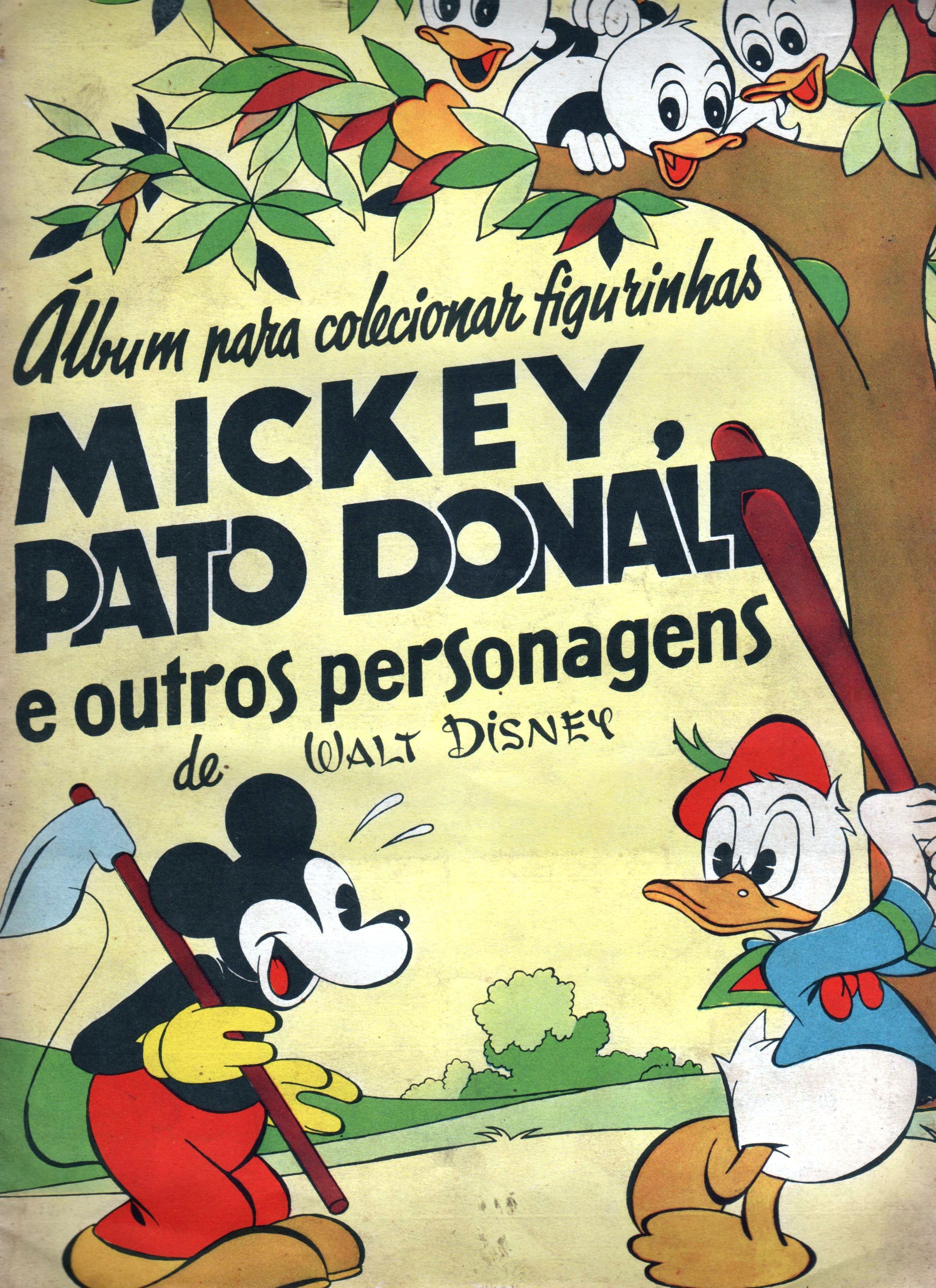 Capa do álbum Mickey Pato Donald e Outros Personagens de Walt Disney