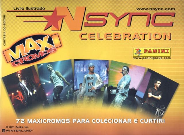Capa do álbum NSync Celebration