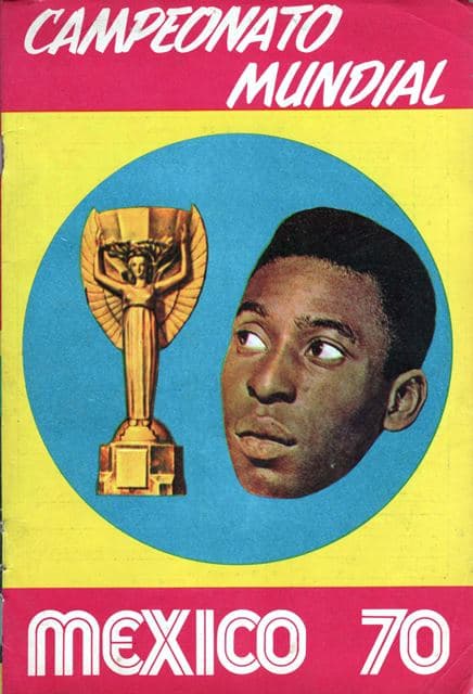 Capa do álbum Campeonato Mundial México 70