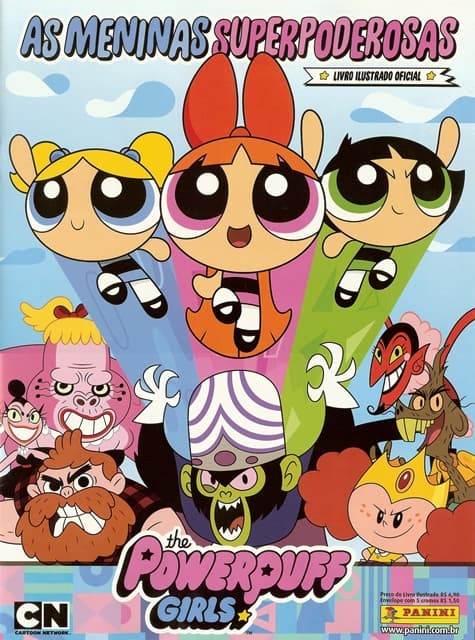 Capa do álbum The PowerPuff Girls: As Meninas Superpoderosas 2017