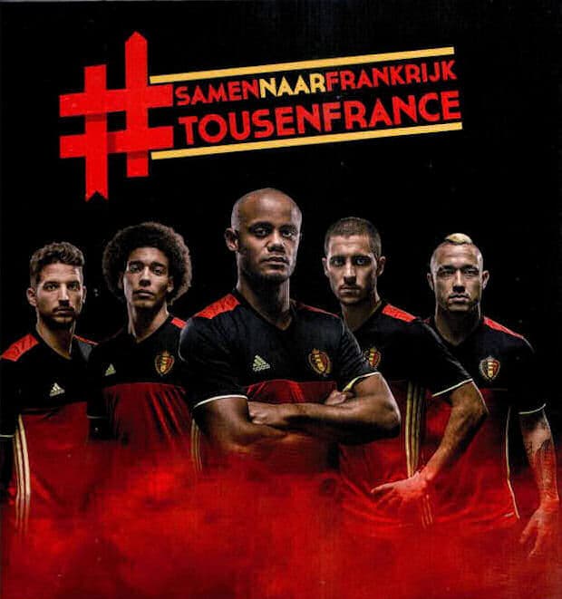 Tous en France Belgian Red Devils
